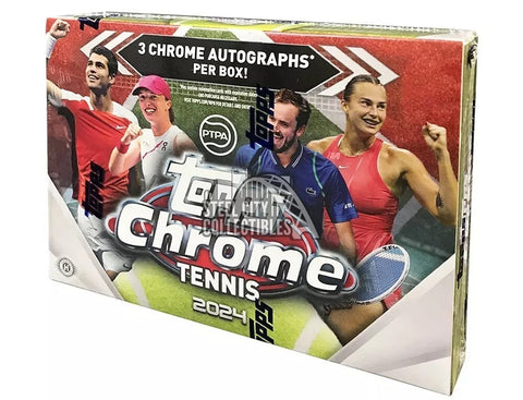 2024 Topps Chrome Tennis Breaker's Delight Hobby Box