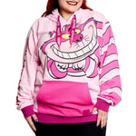 Loungefly Disney Alice In Wonderland Cheshire Cat Mad Here Hoodie Small