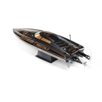 Por Boat PRB08041V2T1 Recoil 2 V2 26" Self-Righting Brushless Deep-V RTR, Heat Wave Visual