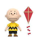 Charlie Brown and the Kite Eating Tree Peanuts Super 7 Reaction Action Figure Diorama Box