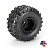 Pro-Line PRO1033910 1/10 Dirt Hawg 2.0 F/R 2.6" MT Tires Mounted ARRMA Stock Wheel Black (2) ARRMA QUAKE & GORGON
