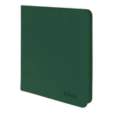 BCW Gaming Z-FOLIO 12-Pocket LX Album Green Holds 480 Cards Zipper Closure