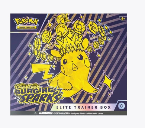 Scarlet & Violet Surging Sparks Pokemon Elite Trainer Box