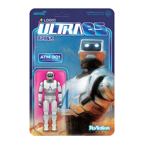 Logic Ultra 85 ATM-301 Super7 Reaction Action Figure