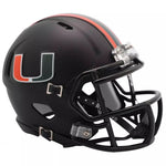 Miami Hurricanes Nights Alternate Speed Riddell Mini Helmet