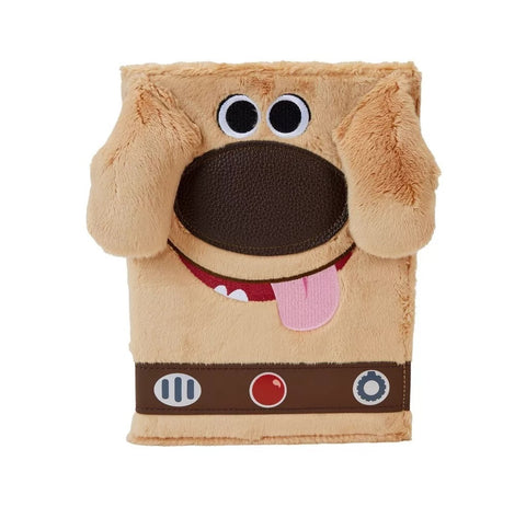 Loungefly Pixar UP 15th Anniversary Dug Plush Journal