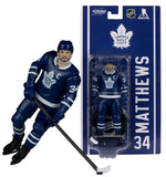 Auston Matthews Toronto Maple Leafs NHLPA Mcfarlane 6" Articulated Figure