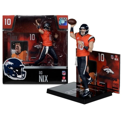 Bo Nix Denver Broncos 2025 NFL Mcfarlane Legacy Figure