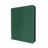 BCW Z-FOLIO 9-POCKET LX ALBUM Green HOLDS 252 CARDS ZIPPER CLOSURE