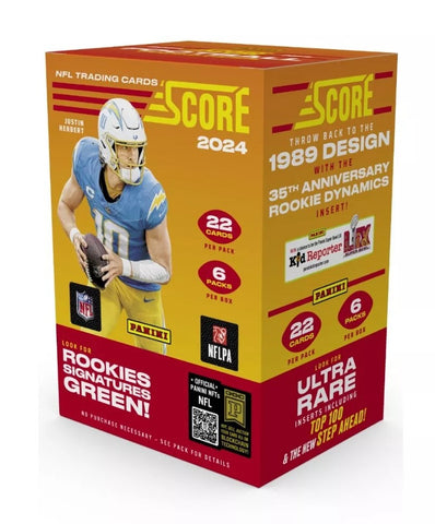 2024 Score Football Hobby Blaster Box