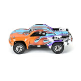 Pro-Line 1/16 Limited Edition 2019 Chevy Silverado Trophy Truck Body for ARRMA MOJAVE GROM, Fire and Ice (Pink/Aqua)