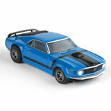 Mustang Boss 302 Blue 22026 AFX Collector Series HO Mega G+ Slot Car