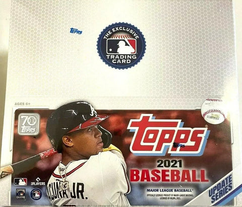 2021 Topps Update Baseball Retail Display Box