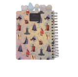 Loungefly Disney Villains Iridescent All-Over Print Stationery Spiral Tab Journal