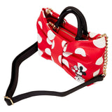 Loungefly Disney Minnie Rocks The Dots Figural Bow Crossbody
