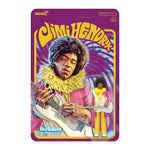 Jimi Hendrix Reverse Album Colors Wave 3 Super7 Reaction Figure