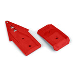 Pro-Line PRO639507 Bash Armor F/R Skid Plates (Red) for ARRMA 3S Vehicles