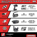 ARRMA Typhon ARA4306V4T3 223S 2S 3S Brushless 1/10 4x4 Buggy Blue Red