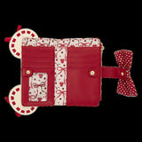 Loungefly Disney Minnie Mouse Rocks the Dots Coquette Flap Wallet