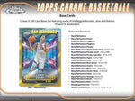 2024-25 Topps Chrome Basketball Mega Box