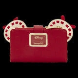Loungefly Disney Minnie Mouse Rocks the Dots Coquette Flap Wallet