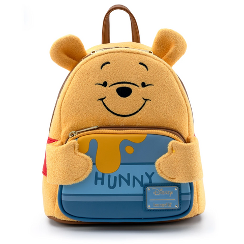 LOUNGEFLY DISNEY WINNIE THE POOH HUNNY TUMMY MINI BACKPACK