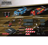 Carrera 20023633 Full Speed Racing Slot Car Track Set 1:24