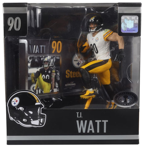 T.J. Watt Pittsburgh Steelers Mcfarlane Legacy Chase Figure