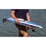 Pro Boat PRB08032T1 Sonicwake RC Boat 36" Self-Righting Brushless Deep-V Blue