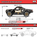 ARRMA ARA3204T1 MOJAVE GROM 4X4 3S BLX BRUSHLESS DESERT TRUCK BLACK