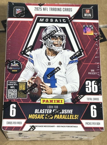 2025 Panini Mosaic Football Hobby Blaster Box