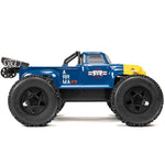 ARRMA ARA8611V6T2 Notorious 6S BLX 1/8 Stunt Truck Blue