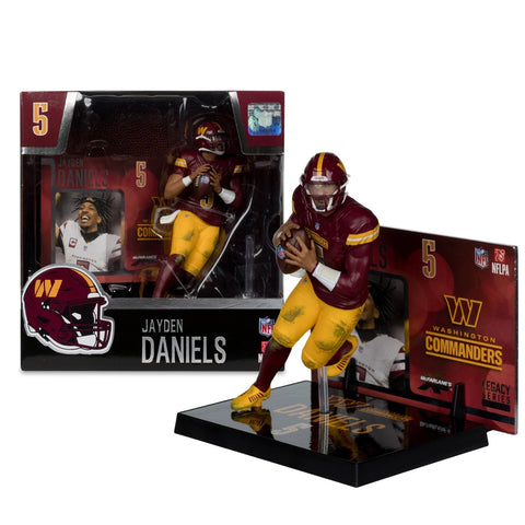 Jayden Daniels Washington Commanders 2025 NFL Mcfarlane Legacy Figure