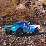 ARRMA ARA4203XV3T2 1/10 SENTON 4X4 MEGA 550 Brushed Short Course Truck RTR, Blue