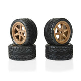 Pro-Line Racing PRO1030810 Avenger Tire Mounted on Overdrive Bronze Wheel 8mm Hex (4): Losi Race Car