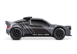 Traxxas Part 10875-BLK Black Rear Mini Rally Wheels w/ Slick Tires (2)
