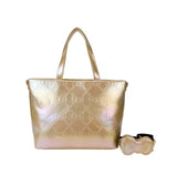 Loungefly Sanrio 50th Anniversary Gold Convertible Tote/Crossbody Bag