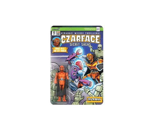 Czarface (orange & black) Czarface Secret Sagas Super7 Reaction Action Figure