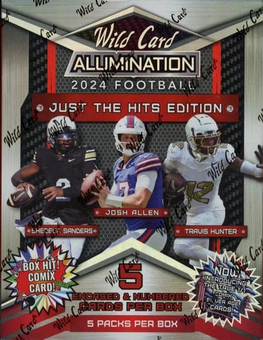 2024 Wild Card Alumination Football Hobby Box