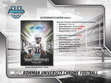 2025 Bowman Chrome U Football Mega Box