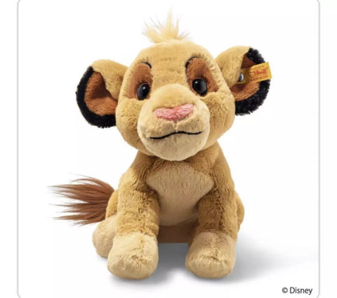 Simba Steiff Disney 12" Plush Stuffed Animal New With Tags