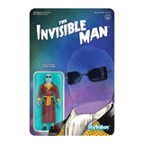 Invisible Man (clear) Super7 Reaction Action Figure