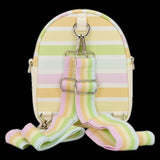 Loungefly Disney Mickey & Friends Rainbow Stripe Convertible Mini Backpack & Crossbody Bag