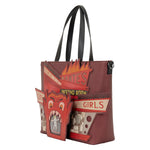 Loungefly WB Beetlejuice Convertible Tote Bag