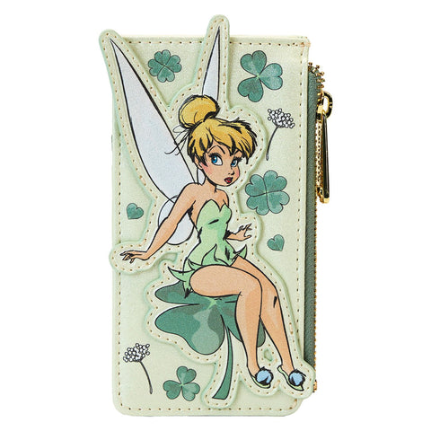 Loungefly Disney Peter Pan Tinker Bell Clover Large Card Holder