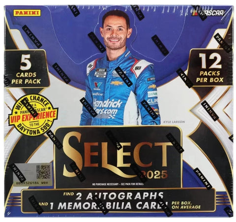 2025 Panini Select Nascar Racing Hobby Box