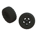 Arrma ARA550052 Wheels & Tires Dboots Ragnarok MT Black 2pcs