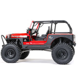Axial AXI03008V2T1 SCX10 III Jeep CJ-7 RTR 4WD Rock Crawler Red