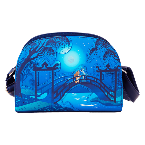 Loungefly Lady and the Tramp Figural Crossbody Bag