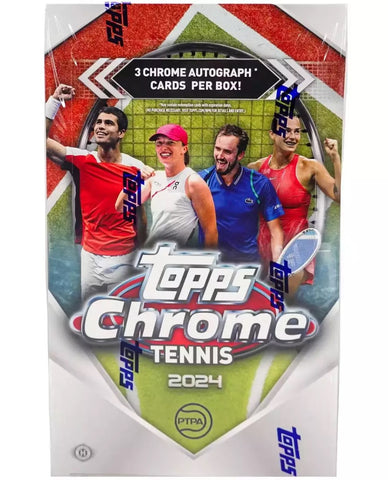 2024 Topps Chrome Tennis Hobby Box